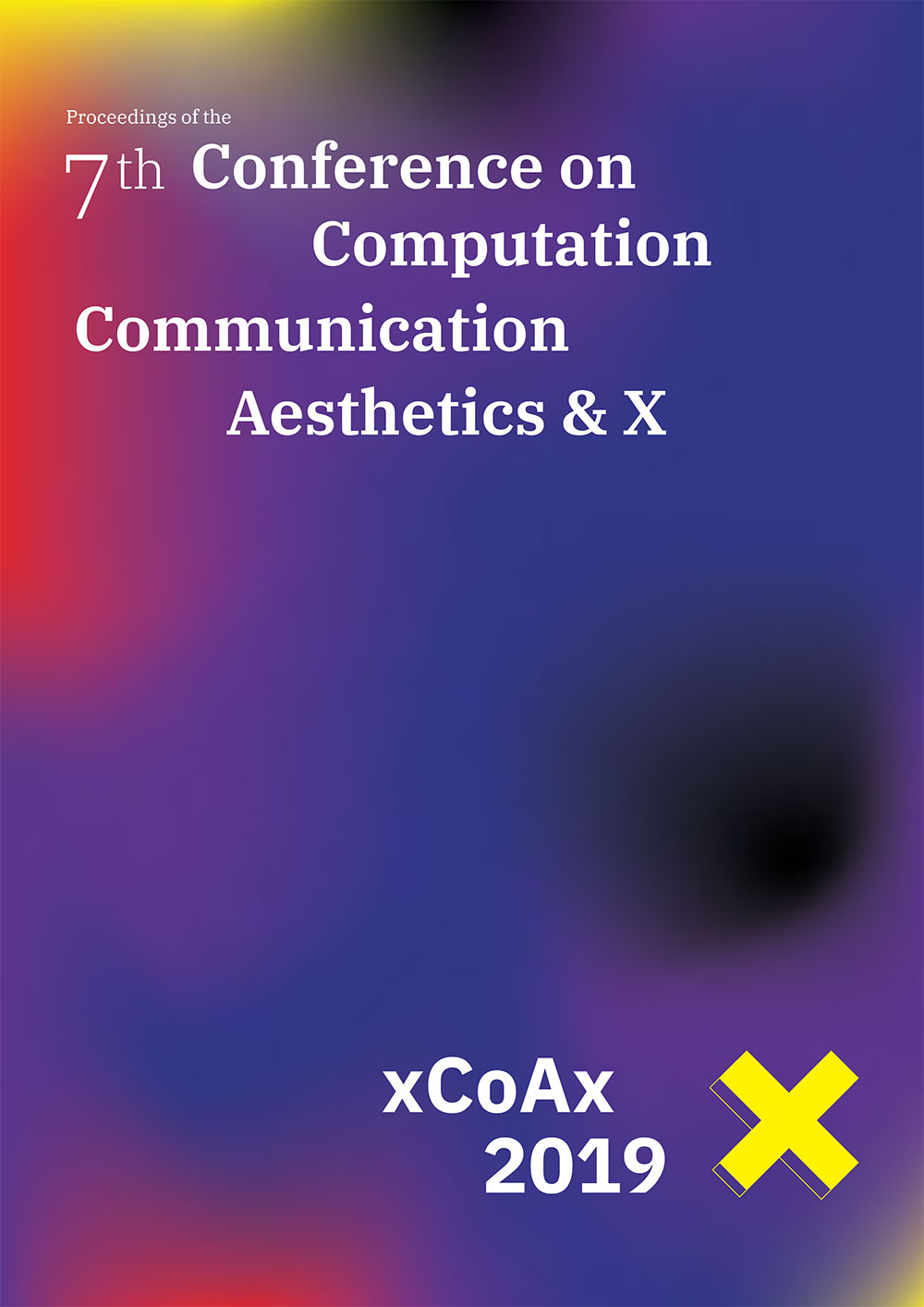 Cover of the Proceedings of xCoAx 2019